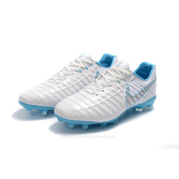 Nike Tiempo Legend VII FG Blanco Azul